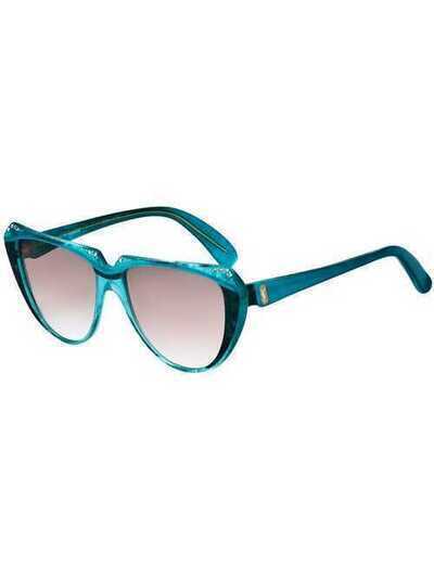 Yves Saint Laurent Pre-Owned солнцезащитные очки с кристаллами LIBL250