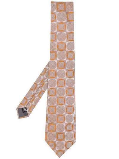 Gianfranco Ferré Pre-Owned галстук 1990-х годов с геометричным принтом GIAN100B