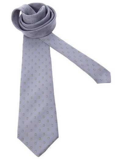 Pierre Cardin Pre-Owned галстук с прямоугольниками AD6