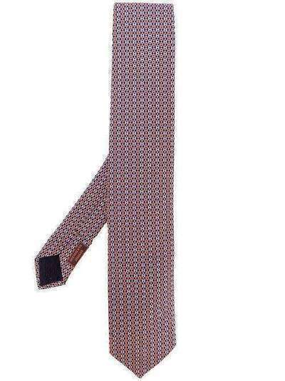 Hermès Pre-Owned галстук с логотипом CSRP1402HERTI