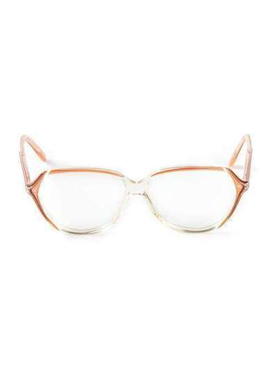 Yves Saint Laurent Pre-Owned декорированные очки LAURS150