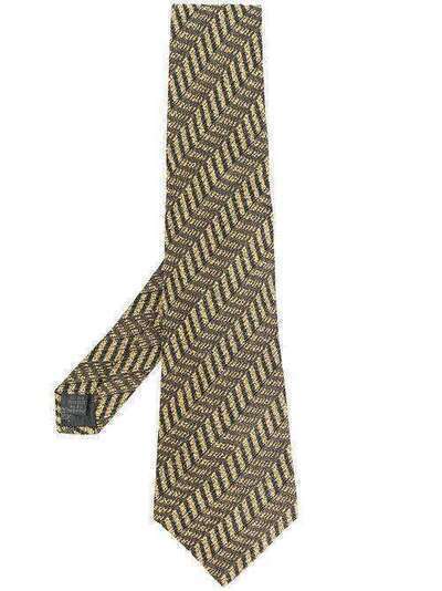Jean Paul Gaultier Pre-Owned галстук с геометрическим принтом JPG1823