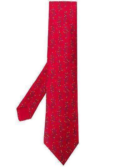 Hermès Pre-Owned галстук 2000-х годов с принтом HERME150Y