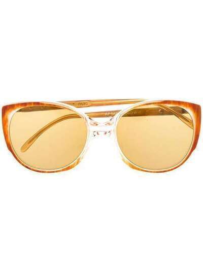 Yves Saint Laurent Pre-Owned солнцезащитные очки 1980-х годов в оправе 'кошачий глаз' YVESS150B