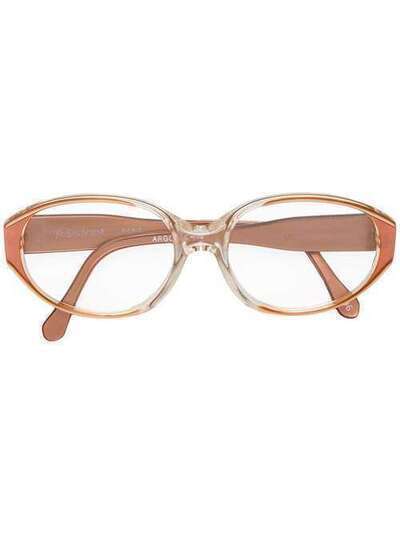 Yves Saint Laurent Pre-Owned очки в прозрачной оправе SALM180