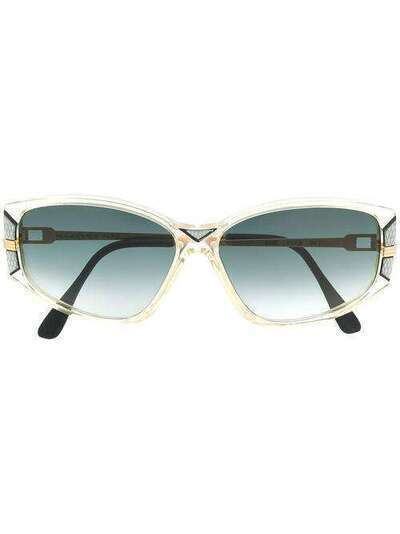 Yves Saint Laurent Pre-Owned солнцезащитные очки 1980-х годов в квадратной оправе YVES150P