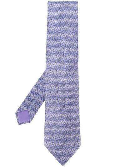Hermès Pre-Owned галстук 2000-х годов с узором HERM180R