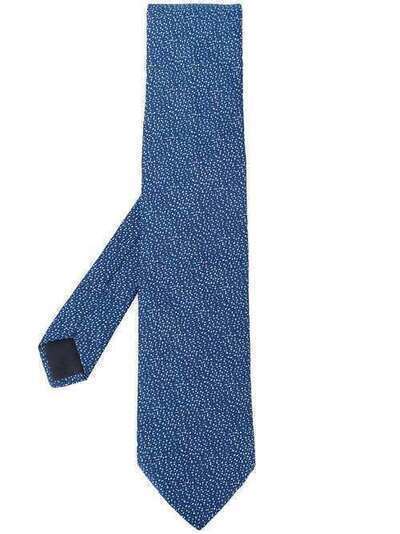 Hermès Pre-Owned галстук 2000-х годов в горох HERME150Z