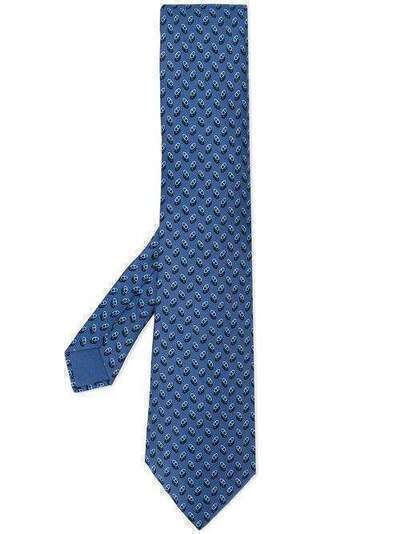 Hermès Pre-Owned галстук 2000-х годов с узором HER150AF