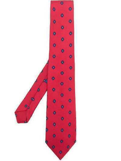 Hermès Pre-Owned галстук с принтом HER150S