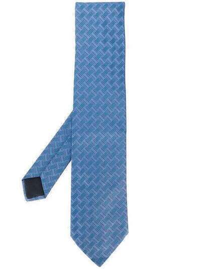 Hermès Pre-Owned галстук 2000-х годов с узором HERM150L
