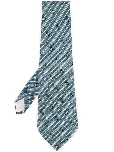 Hermès Pre-Owned галстук 1980-х годов с принтом HER150AM