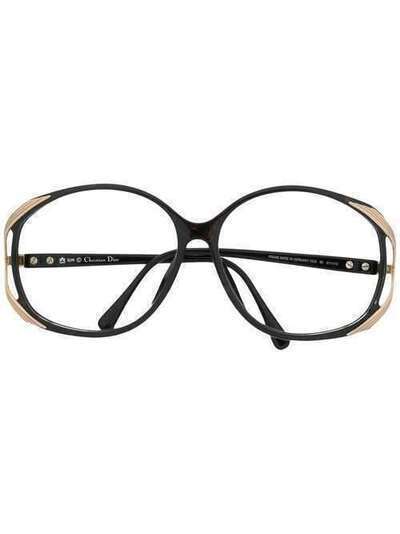 Christian Dior Pre-Owned очки в круглой оправе CDE1000454