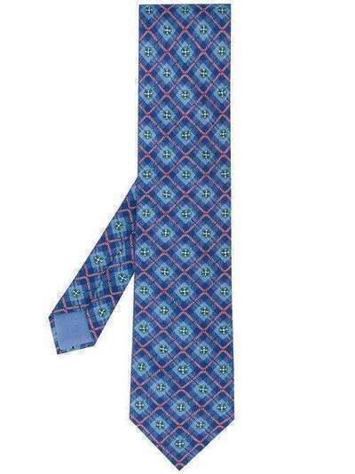 Hermès Pre-Owned галстук 2000-х годов с цветочным принтом HERME150AF