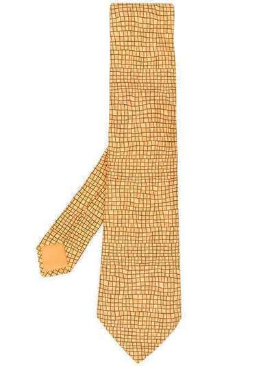Hermès Pre-Owned галстук 2000-х годов с узором HERM150K