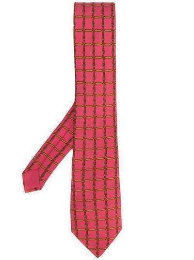 Hermès Pre-Owned галстук 2000-х годов с принтом HER180AM