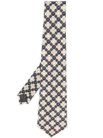Gianfranco Ferré Pre-Owned галстук 1990-х годов с геометричным принтом GNF100