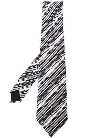 Hermès Pre-Owned полосатый галстук 2000-х годов HERMES150S