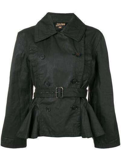 Jean Paul Gaultier Pre-Owned облегающая куртка с поясом GAU450D