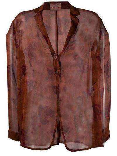 Romeo Gigli Pre-Owned однобортный пиджак 1990-х годов ROGI320B
