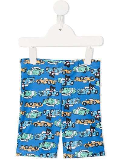 Miki House плавательные шорты с графическим принтом