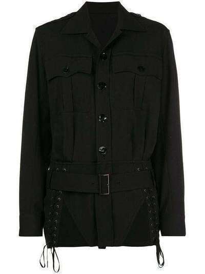 Jean Paul Gaultier Pre-Owned куртка со шнуровкой и поясом на талии JPG1860