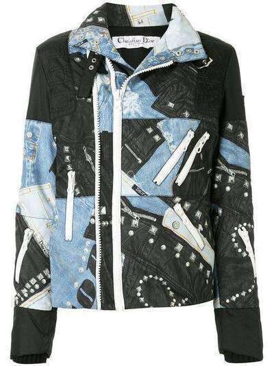 Christian Dior джинсовая куртка на молнии 4H12127530