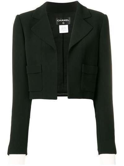 Chanel Pre-Owned укороченная куртка CSZH1017CHJAR