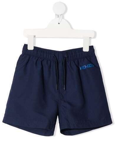 Kenzo Kids плавки-шорты с логотипом