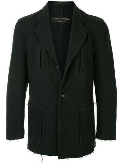 Comme Des Garçons Pre-Owned пиджак с бахромой на карманах PJ04045M