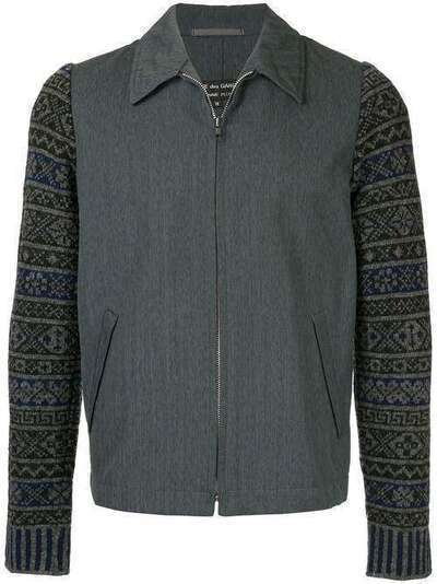 Comme Des Garçons Pre-Owned пиджак с контрастными рукавами PJ04049M