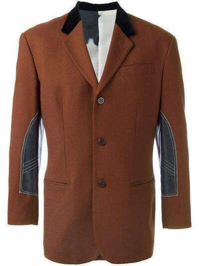 Jean Paul Gaultier Pre-Owned пиджак с контрастными лацканами JPG1539