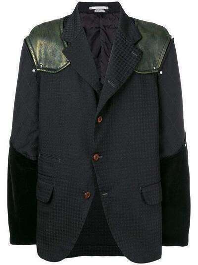 Comme Des Garçons Pre-Owned пиджак смешанного кроя CDG750B