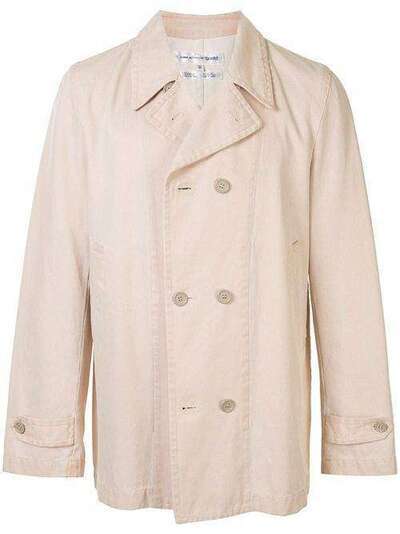 Comme Des Garçons Pre-Owned двубортная твиловая куртка S10183