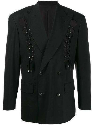 Jean Paul Gaultier Pre-Owned пиджак 1992-го года с вырезами JPG2169
