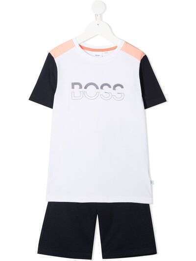 BOSS Kidswear комплект из спортивных шортов и футболки