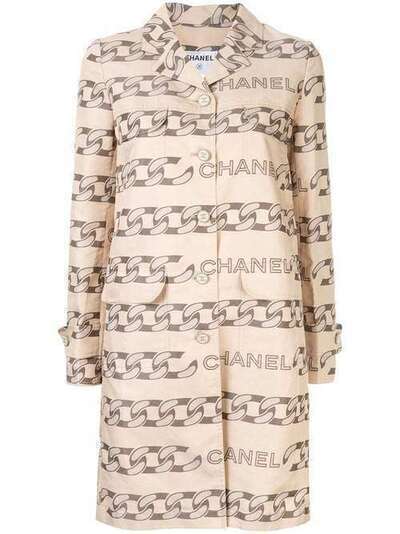 Chanel Pre-Owned пиджак с узором I0470