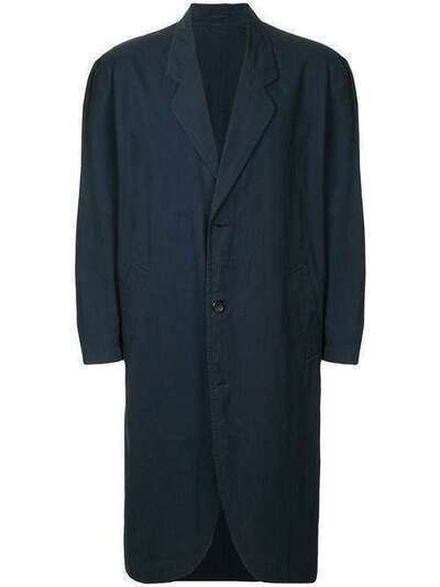Comme Des Garçons Pre-Owned однобортное пальто PC110070