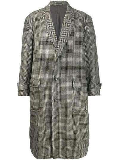 Comme Des Garçons Pre-Owned пальто в клетку Glen 1980-х годов CDG1189