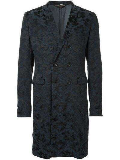 Comme Des Garçons Pre-Owned камуфляжное однобортное пальто PHJ045