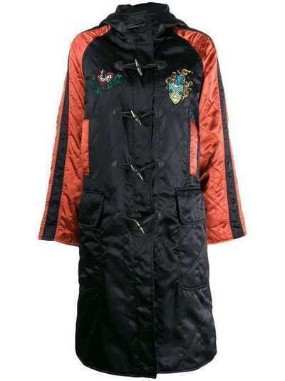 Jean Paul Gaultier Pre-Owned стеганое пальто 1990-х годов с капюшоном JPG950A