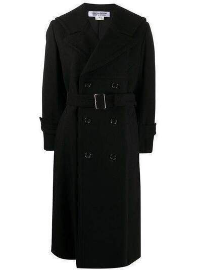 Comme Des Garçons Pre-Owned двубортное пальто 2006-го года CDG630B