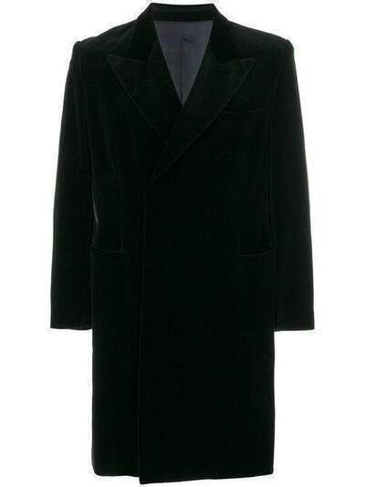 Jean Paul Gaultier Pre-Owned бархатное пальто миди JPG1757
