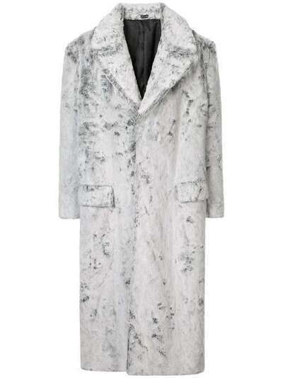 Versace Pre-Owned длинное пальто свободного кроя 6R917GZCC01