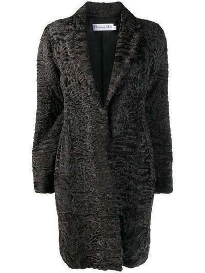 Christian Dior фактурное пальто длины миди CSIM0319DIORAST