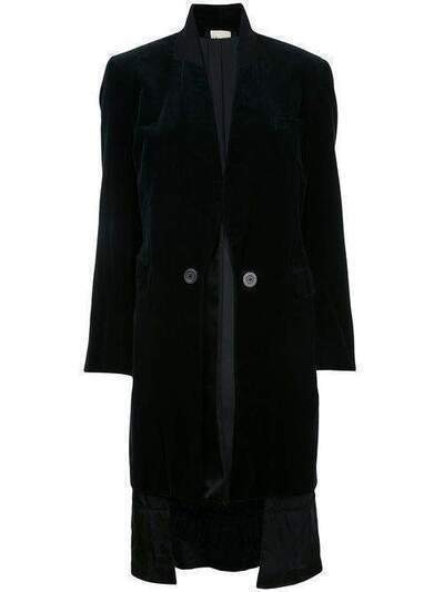 Comme Des Garçons Pre-Owned бархатное двухстороннее пальто GBJ033