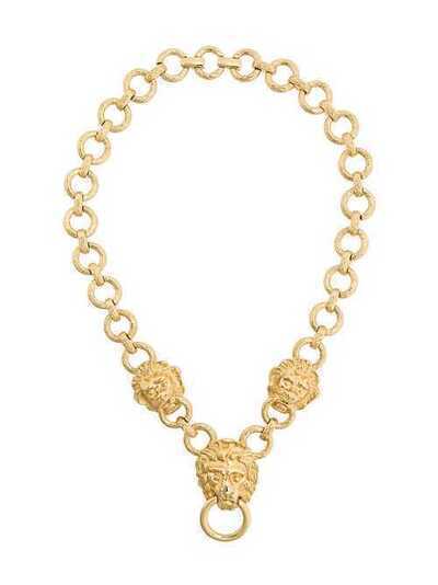 Susan Caplan Vintage ожерелье с кольцами и подвеской NL019059