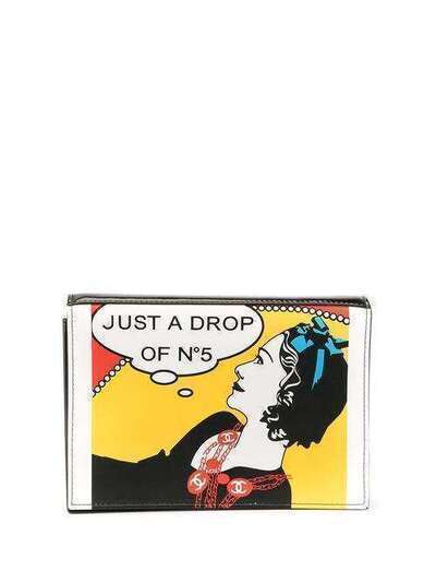 Chanel Pre-Owned клатч Drop of No.5 Comic 7094614
