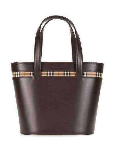 Burberry Pre-Owned сумка-тоут с ремнем в клетку House Check PAT2578398