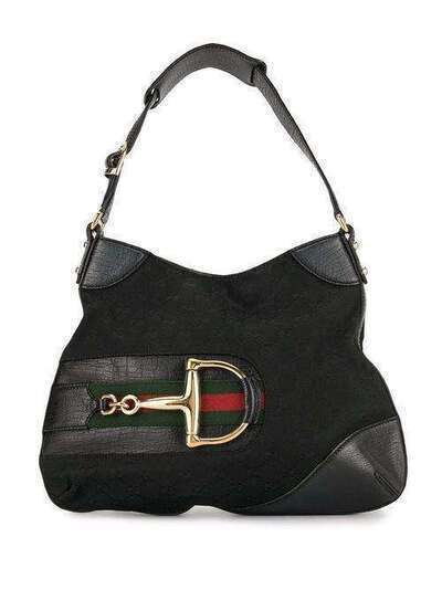 Gucci Pre-Owned сумка на плечо Jackie с пряжкой Horsebit и логотипом GG 137388203998